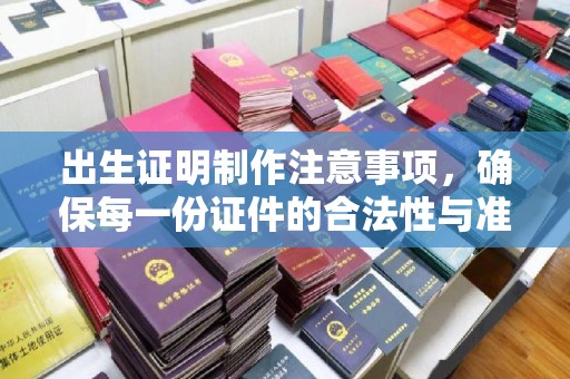 云霄出生证明制作注意事项，确保每一份证件的合法性与准确性